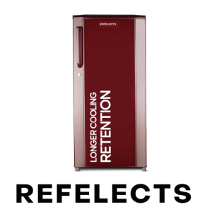 RF 165 L, Direct-Cool Single Door Refrigerator (HED-123RF-P, Red Mono)