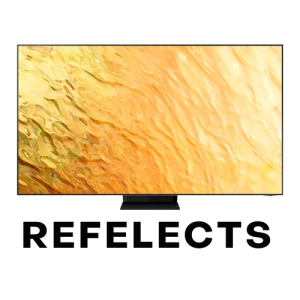 REFELECTS 190 cm (75 inches) Frameless Series 4K Ultra HD LED TV RF75A (Black) Bigger. Bolder. Smarter. Redefining Home Entertainment.